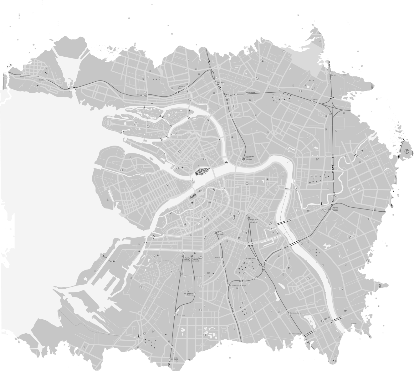 карта районов